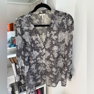 Joie sheer blouse